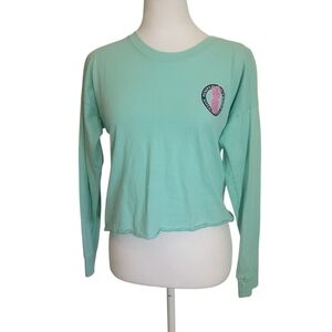 Simply Southern Crop Tee Mint sz S